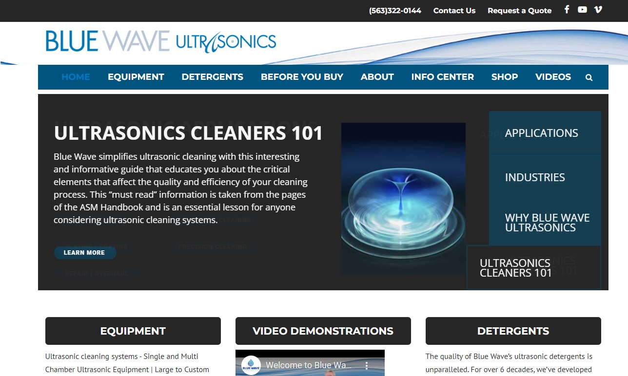 Blue Wave Ultrasonics, Inc.